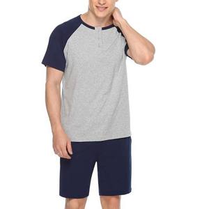 Transpirable Tallas grandes High Street Style Conjuntos de ropa para hombres Camisetas y pantalones cortos Algodón de alta calidad OEM Algodón personalizado Hombres 2PCs Set - Product Image 3