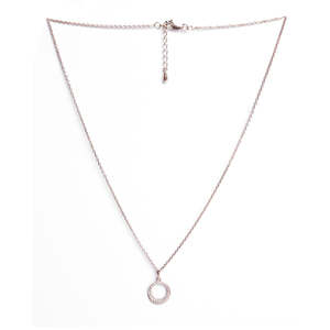 NOVAMART Fine Geometric Silver <b>Titanium</b> Pendant <b>Chain</b> with Bohemian Vintage Style Trendy Rhodium & Gold Plated for Gift Wholesal - Product Image 4