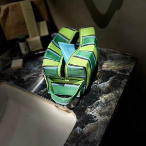 Nylon Recycled Custom Pattern Polypropylene Plastic Cosmetic Toiletry Pouch Fashion Zipper Makeup <b>Bag</b> for Women New Luxury - Product Image 1