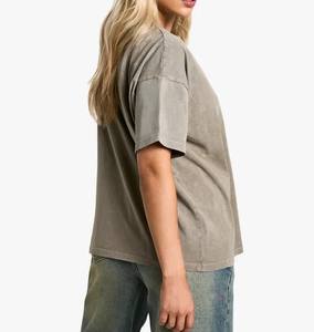 Nuevas modas, la mejor Fabricación, camisetas de secado rápido para mujer, lavado con ácido, ajuste holgado, manga corta, entrenamiento, uso al aire libre, ropa de verano - Product Image 6