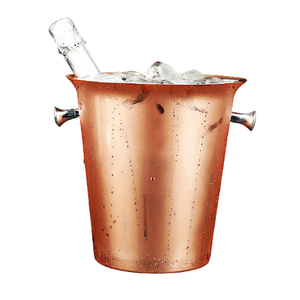 Classic Design Round Shape Ice Bucket With Highest Quality Stainless Steel <b>Water</b> <b>Bottle</b> Ice Bucket <b>For</b> Sale - Product Image 1