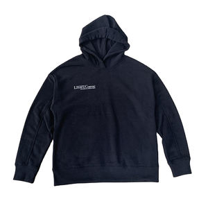 Sudaderas con capucha de Invierno para mujer con detalle de lazo Logo frontal impreso 100% fibra de bambú Casual Streetwear sudaderas - Product Image 6