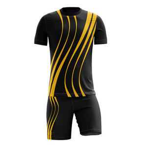 Latest Model Sublimation Soccer Uniforms With Custom Logo Full Sublimation Men Soccer Wear Uniforms In Low MOQ Anti Becterial - Product Image 3