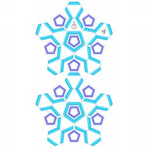 Balón de Fútbol de PVC de Alta Calidad, 32 Paneles, Nueva Tecnología Híbrida, Construcción Duradera, Interior/Exterior, Tamaño 5, Entrenamiento para Niños - Product Image 1