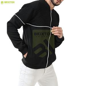 Chaqueta Bomber para Hombre con Cuello Alto, Impermeable, con Logotipo Personalizado, Cierre Completo, Resistente al Viento, Precio Bajo - Product Image 3