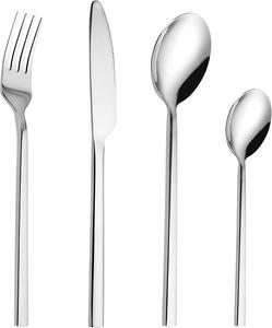 High Quality Luxury <b>Flatware</b> Double Tone Pink and Gold Plated Stainless Steel <b>Flatware</b> <b>Set</b> Stainless Steel <b>Flatware</b> <b>Set</b> - Product Image 6