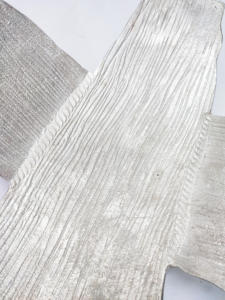 Nouvel arrivage Bol à fruits plaqué argent de luxe Premium Hot Coming Bol à fruits moderne vintage en relief Surface brute en argent pour la maison - Product Image 6