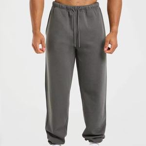 Servicio OEM logotipo personalizado hombres Joggers holgados y de gran tamaño Streetwear con función antiarrugas Casual hombres llano Jogger pantalón - Product Image 2