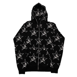 เสื้อฮู้ดมีซิปสำหรับผู้ชายเสื้อฮู้ดเข้ารูปผ้าฝ้ายแนวสตรีทแฟชั่น - Product Image 3