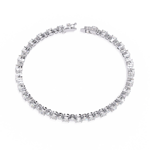 Fabulosa Pulsera y Brazalete de Diamantes Cultivados en Laboratorio en Oro de 18K - Product Image 4