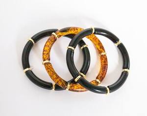 CRAFT ZONE EXPORT-Brazalete de resina de alta calidad hecho a mano con flores incrustadas para mujer, joyería de moda a precio mayorista - Product Image 4