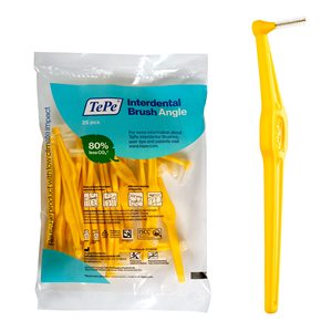 TePe 6/25 Brosse interdentaire angulaire, lot de 25 brosses à dents fines pour le nettoyage interdentaire - Product Image 2