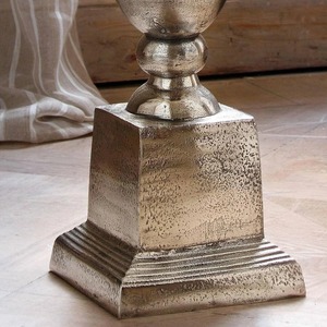 Vase moderne en argent plaqué, bols à fleurs, centre de table de mariage, vase à fleurs - Product Image 4