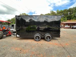 Remolque de Carga Cerrado de 7x16 con Envío Gratuito, Remolque Utilitario de Servicio Pesado con Eje Tándem para Transporte de Equipos, Herramientas y Mercancías - Product Image 6