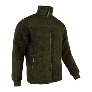 High Quality Windproof <b>Sherpa</b> Canvas Stand Collar Warm Outdoor <b>Jackets</b> for <b>Men</b> - Product Image 4