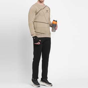 Survêtement d'hiver pour homme grande taille de haute qualité, logo personnalisé, 100% coton, respirant, séchage rapide - Product Image 5