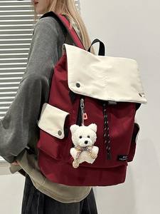 Mochila para hombre, informal, a la moda, de gran capacidad, para ordenador portátil de 16 pulgadas, mochila escolar para estudiantes universitarios, viajes y uso diario al aire libre - Product Image 3