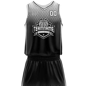 Pantalones cortos de malla para adultos, Jersey personalizado, conjunto de baloncesto, superventas, 100% poliéster, sin mangas, ropa deportiva para hombres, uniforme de baloncesto - Product Image 4