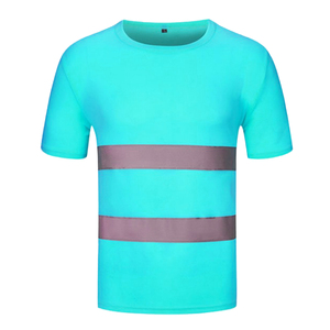 High Visibility Reflective Safety <b>Work</b> Shirt ANSI ISEA Certified <b>Waterproof</b> Breathable Polyester Construction Uniform Wholesale - Product Image 5