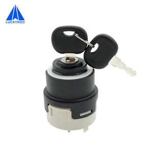 LUCKYROC - Interruptor de Encendido para Montacargas, Pieza de Repuesto 0009730212 con 603 Llaves para <span class=keywords><strong>Linde</strong></span> 350-03 351-04 352-04, Calidad OEM - Product Image 1