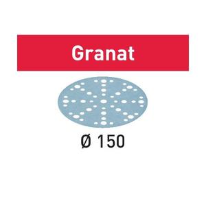 Discos de Lijado Abrasivos Festool D150/48 Granat, Paquete Múltiple - Product Image 1