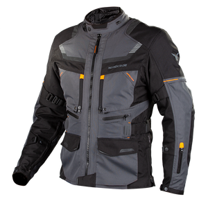 Chaqueta de seguridad para motocicleta, chaqueta negra para conductores de Cordura - Product Image 5