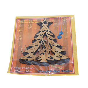 Articles artisanaux en bois d'olivier classiques et durables, décorations de Noël faites à la main, boîtes en bois, enseignes murales - Product Image 1