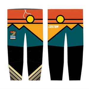 Pantalons de hockey sur roulettes d'entraînement d'équipe professionnelle de haute qualité avec logo personnalisé, sublimation, élasticité - Product Image 3