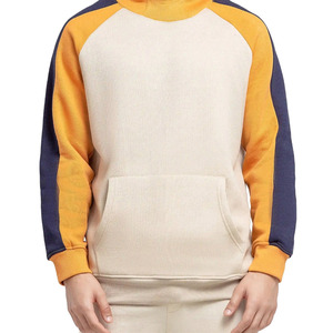 Sudadera con capucha informal con bolsillo de canguro Sudadera con capucha personalizada de gran tamaño sin cremallera Streetwear Sudadera con capucha de moda - Product Image 3