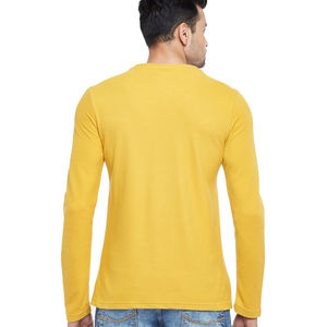 เสื้อยืดแขนยาวผู้ชายไซส์ใหญ่ ผ้าฝ้าย 100% ราคาโรงงาน รับสกรีนโลโก้ เสื้อยืดออกกำลังกาย ผู้ชาย ผ้าไม่ยับ - Product Image 3