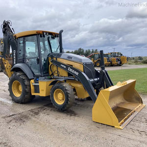 Chargeur rétrocaveuse Johnn Deerre 410L de qualité supérieure pour l'agriculture Machines de construction de chargeuse-pelleteuse avec manette à vendre - Product Image 4