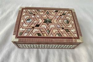 กล่องเครื่องประดับทำจากไม้ฝังมุกสำหรับจัดเก็บและให้เป็นของขวัญขายส่ง - Product Image 2