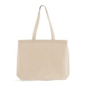 18-Inch Med/<b>Large</b> Size Fashion Tote <b>Bag</b> with Long Handles Solid Color Open Closure Summer <b>Large</b> Capacity <b>Canvas</b> Tote <b>Bag</b>-TG218 - Product Image 1