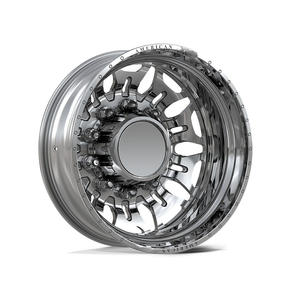 Jantes en aluminium forgé robustes à double paroi, 22-30 pouces, 24x12 26x14, avec enjoliveurs flottants, jantes de camion, jantes tout-terrain - Product Image 4