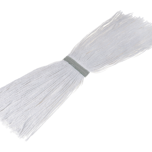 Ensemble de serpillères humides de haute qualité en coton rayonne polyester 4 plis extra large 1 1/4 pouces, séchage rapide, essorage sur 4 côtés - Product Image 2