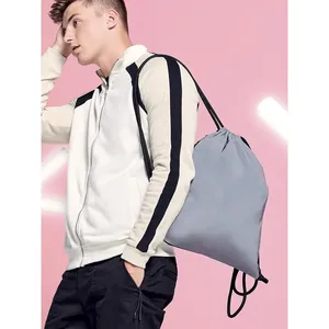 Sacche Sportive Riflettenti Personalizzabili con Coulisse per Promozioni e Merchandising - Product Image 2