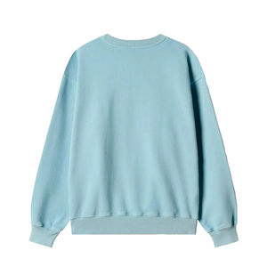 Sudadera Atlética de la mejor calidad para gimnasio con tela de algodón para hombres Jersey bordado teñido liso - Product Image 2