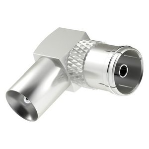 อะแดปเตอร์โลหะโคแอกเชียล 90 ตัว รุ่น 00205202 ขั้วต่อเสาอากาศ - Product Image 1