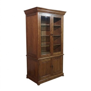 Muebles de Cocina Clásicos y Modernos, Combinación de Armarios de Madera de Caoba con Puertas de Vidrio para su Hogar a Precios Competitivos - Product Image 2