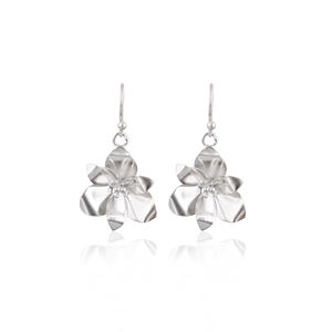 Pendientes de Plata de Ley 925 Hechos a Mano con Diseño Étnico, Joyería Fina Personalizada, Pendientes de Plata Lisos para Bodas - Product Image 1