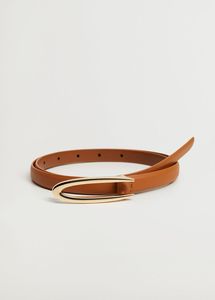 Cinturón de cuero de hombre con correa gruesa de alta calidad con hebilla metálica cepillada y acabado suave para trajes elegantes y casuales - Product Image 5