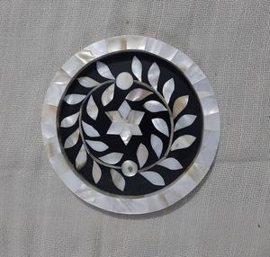 Posavasos de Té con Incrustaciones de Nácar Clásicas y Ecológicas y Manteles Individuales de Primera Calidad para una Decoración Moderna y Elegante - Product Image 3