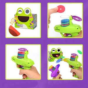 Pistolet lanceur de disques 2 pièces pour enfants - Couleurs assorties - Product Image 4