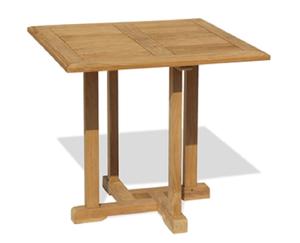 Mesa de comedor de 4 Plazas de madera de teca contemporánea al por mayor con patas plegables para jardín cocina Camping entrada para uso exterior de Villa - Product Image 5