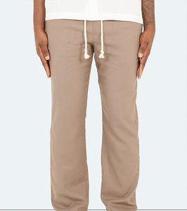 OEM ODM Service Best Edition <b>Men's</b> Cotton Fabric <b>Casual</b> Pants <b>Trousers</b> Comfortable Anti-Wrinkle Breathable High Quality Designer - Product Image 1