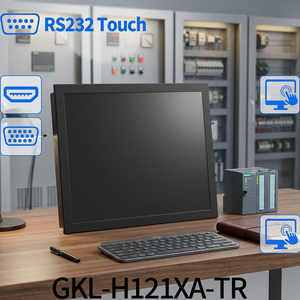 จอสัมผัสยอดนิยมที่เชื่อถือได้จากเกาหลี จอสัมผัส VGA HDMI พร้อมขายึดติดตั้งบนแผง - Product Image 1
