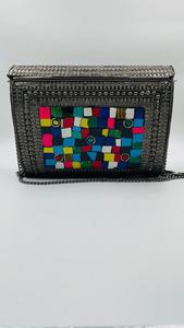 กระเป๋าถือแฟชั่นดีไซน์เนอร์และร้านเครื่องประดับโลหะพร้อมจำหน่ายจำหน่ายกระเป๋าโมเสคแบบชนเผ่าพร้อมลายลูกอม - Product Image 5