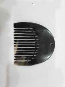 หวีผมฮอร์นหวีตกแต่งงานแต่งงานทันสมัยอุปกรณ์เสริมสำหรับงานแต่งงานหวีผมแตรทำด้วยมือ - Product Image 6