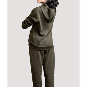 Survêtement femme uni, streetwear, nouvelle arrivée, survêtement femme pour adulte, survêtement décontracté personnalisé, 100% coton, survêtement pour femmes - Product Image 3