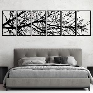 Arte de Pared Inspirado en la Naturaleza de Metal, Escultura de Hierro Hecha a Mano, Elegante Decoración de Pared para Sala de Estar, Dormitorio u Oficina - Product Image 5